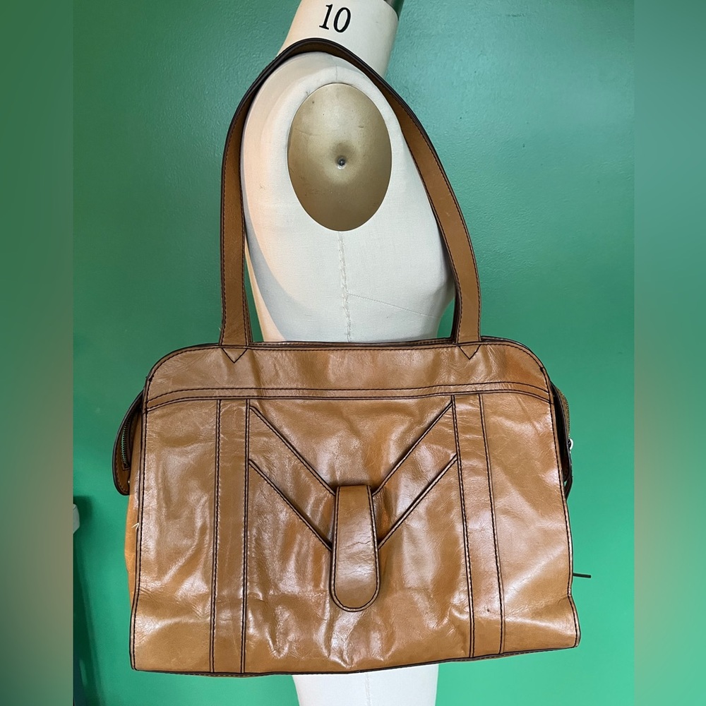 Hobo genuine leather handbag